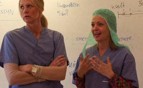 Frukostseminarium om värderingsarbete med Karolinska Universitetssjukhuset, Ancor med flera