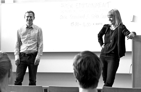 Kroppsspråksföredrag på Stockholms universitet